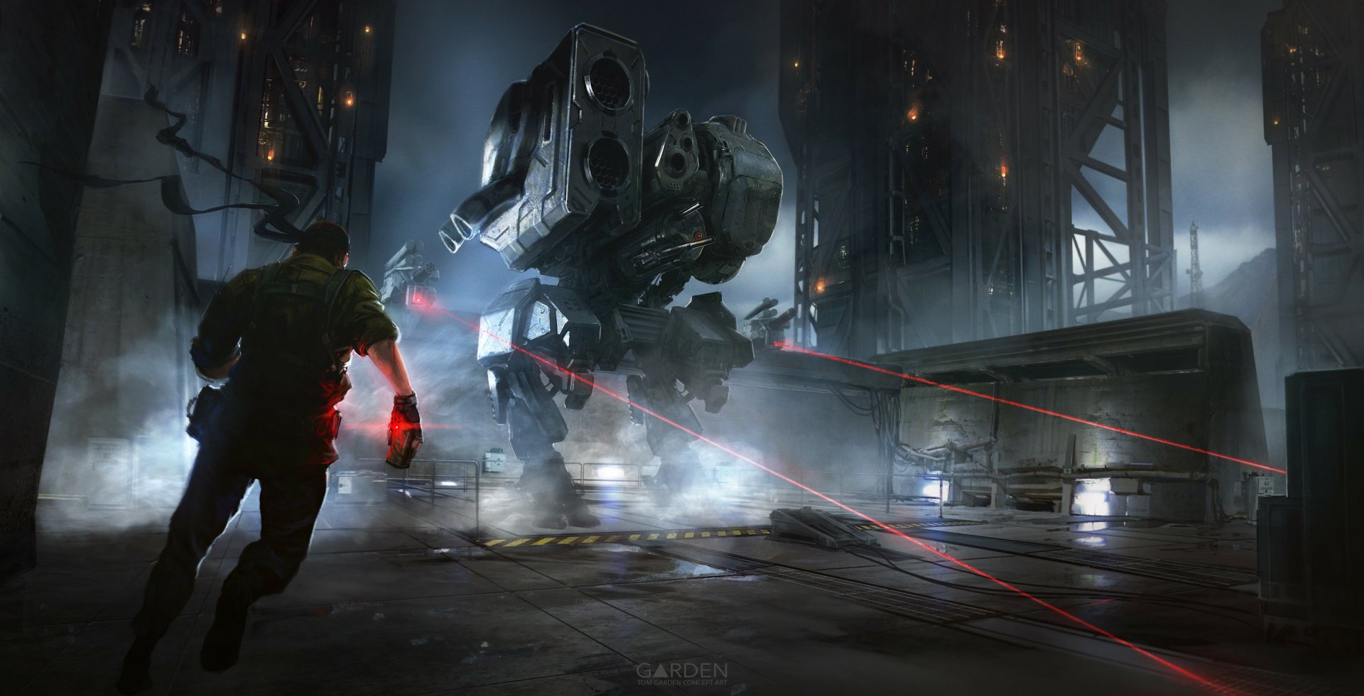 Download Mecha Video Game Metal Gear HD Wallpaper by Tom Garden