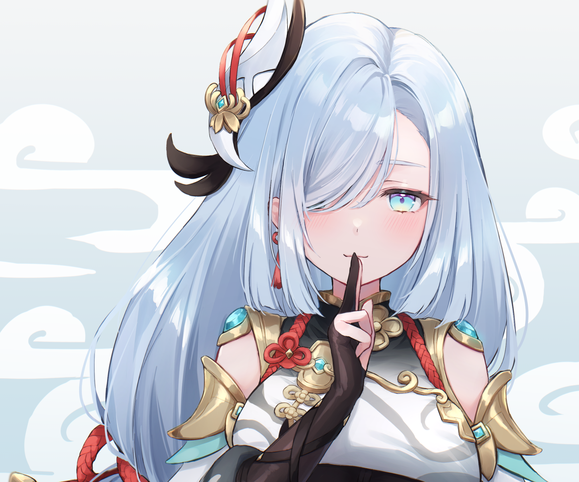 Download Shenhe (Genshin Impact) Video Game Genshin Impact HD Wallpaper