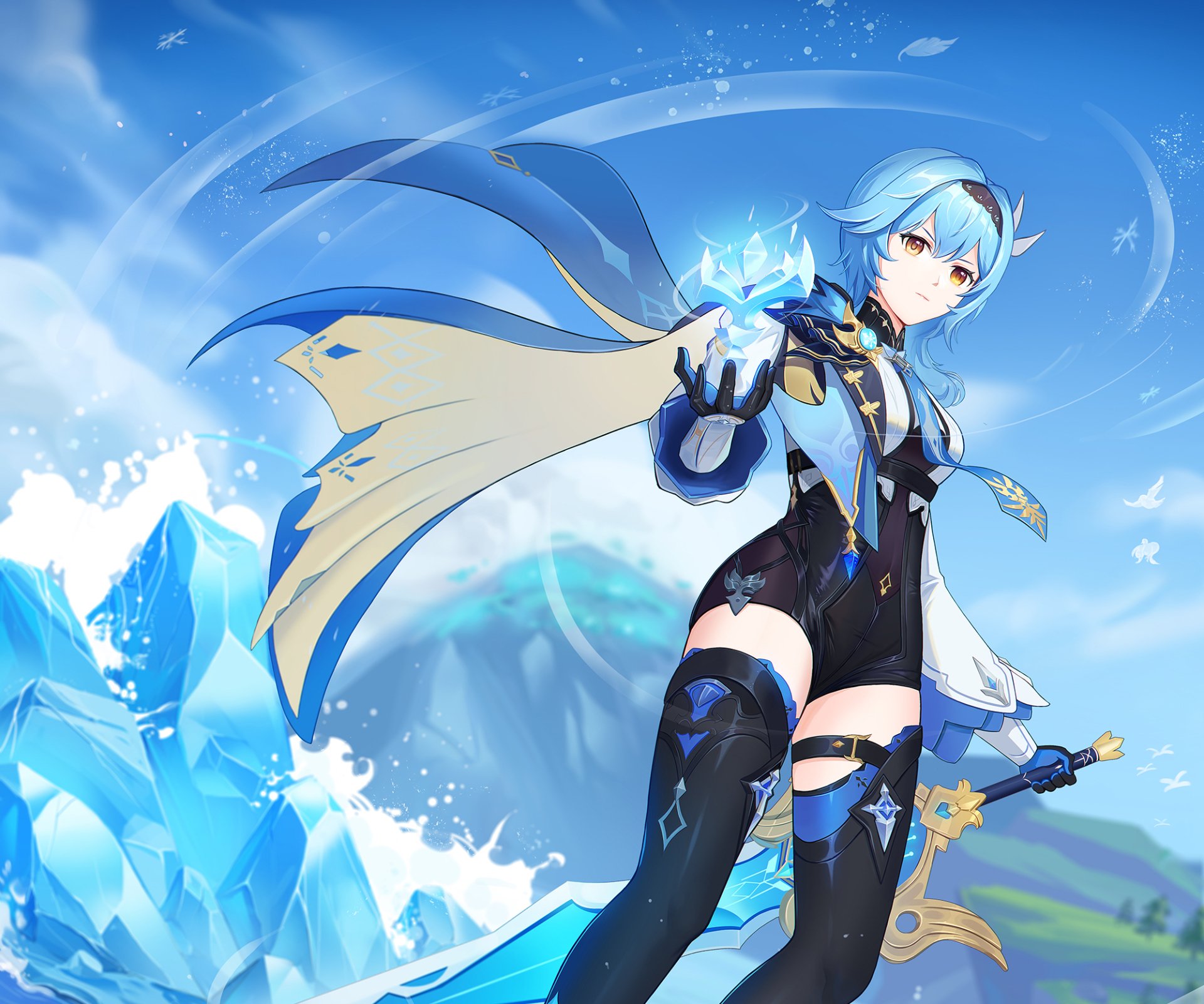 Download Eula (Genshin Impact) Video Game Genshin Impact HD Wallpaper