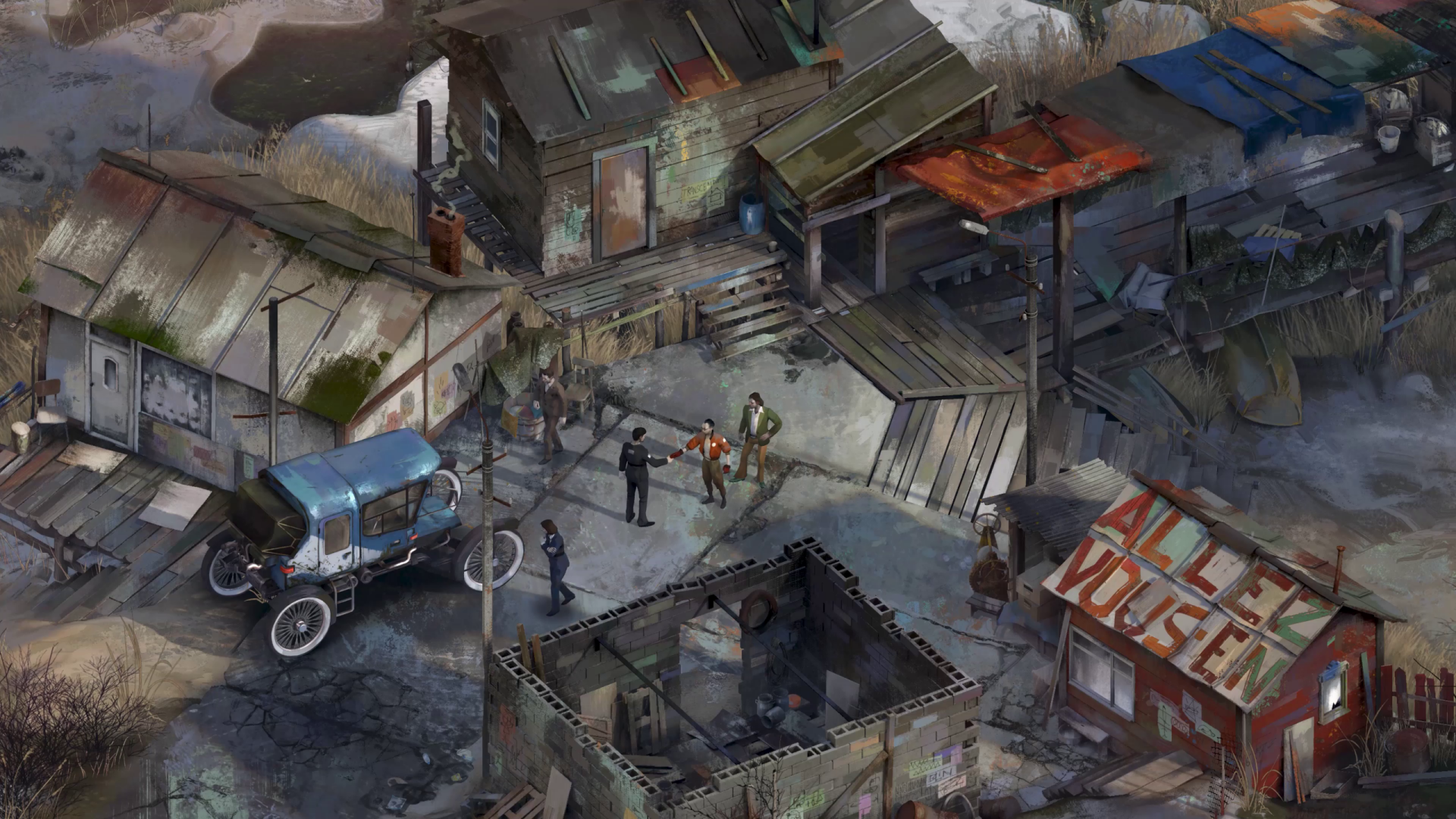 Download Video Game Disco Elysium HD Wallpaper