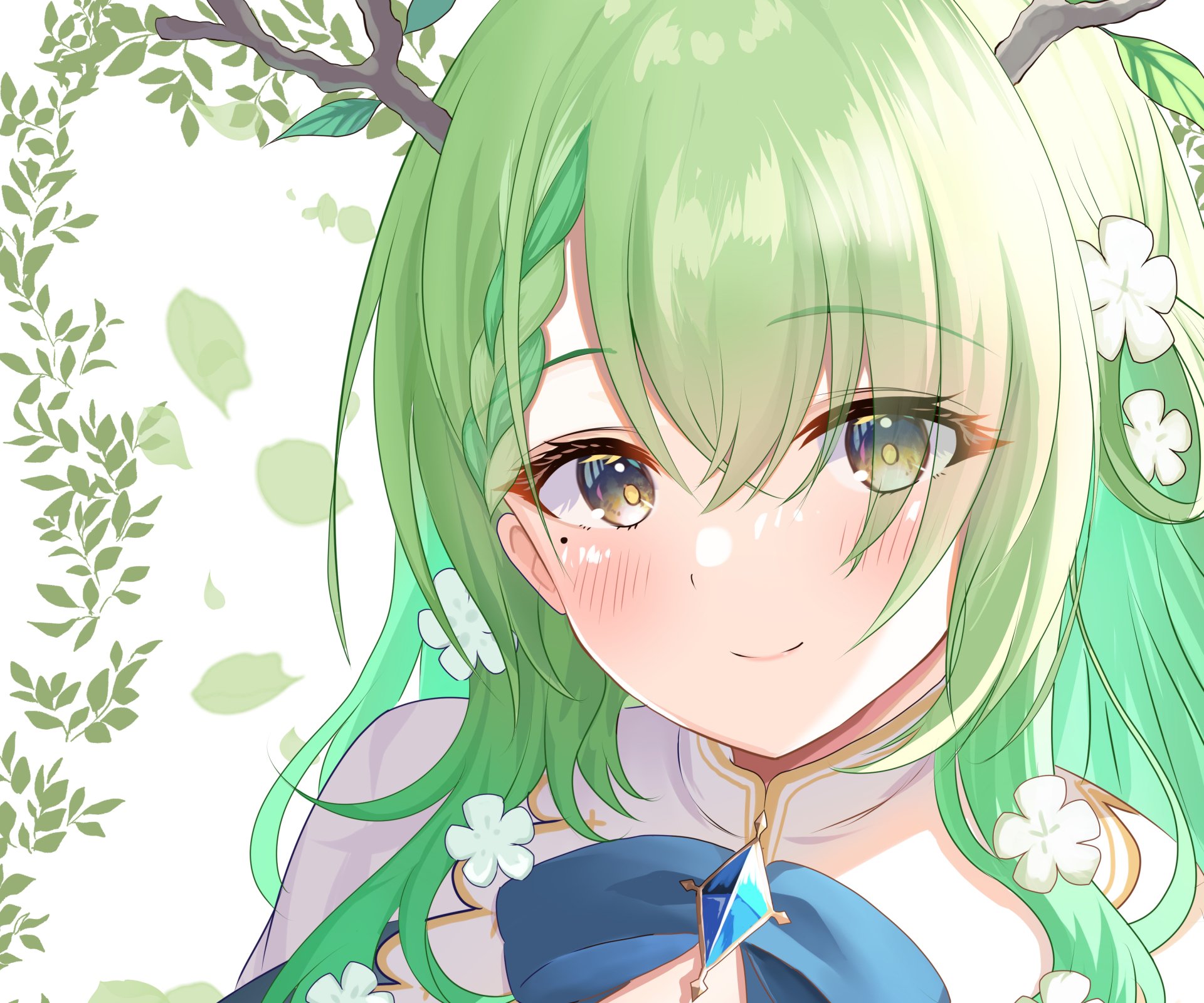 Download Hololive Ceres Fauna Anime Virtual Youtuber HD Wallpaper