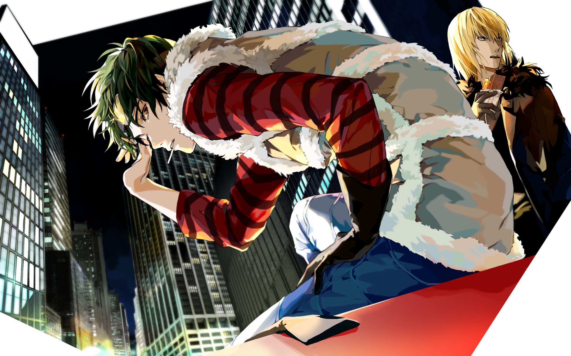 Download Matt (Death Note) Mello (Death Note) Anime Death Note 4k Ultra HD Wallpaper