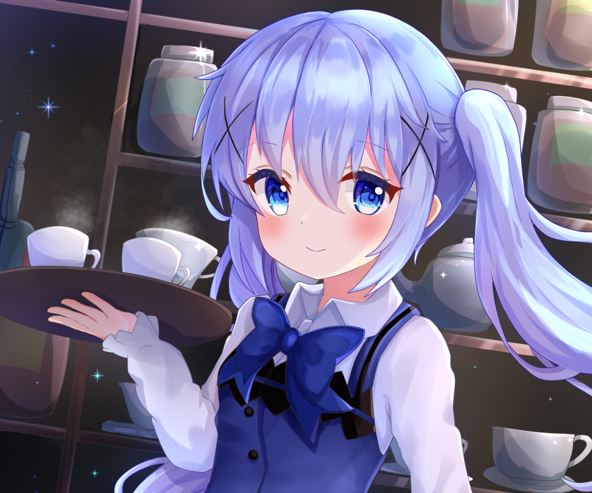 Download Chino Kafū Anime Is The Order A Rabbit HD Wallpaper