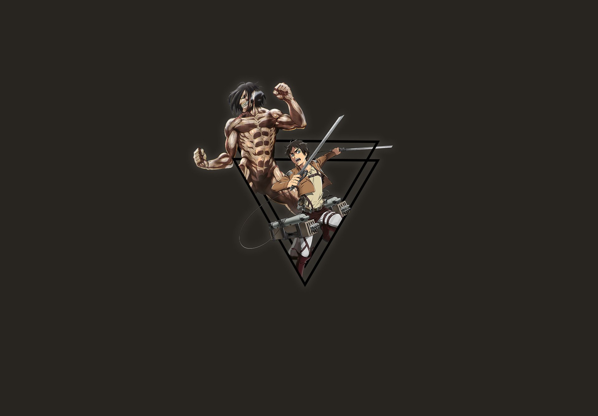 Eren Desktop Wallpaper by farrjyyn