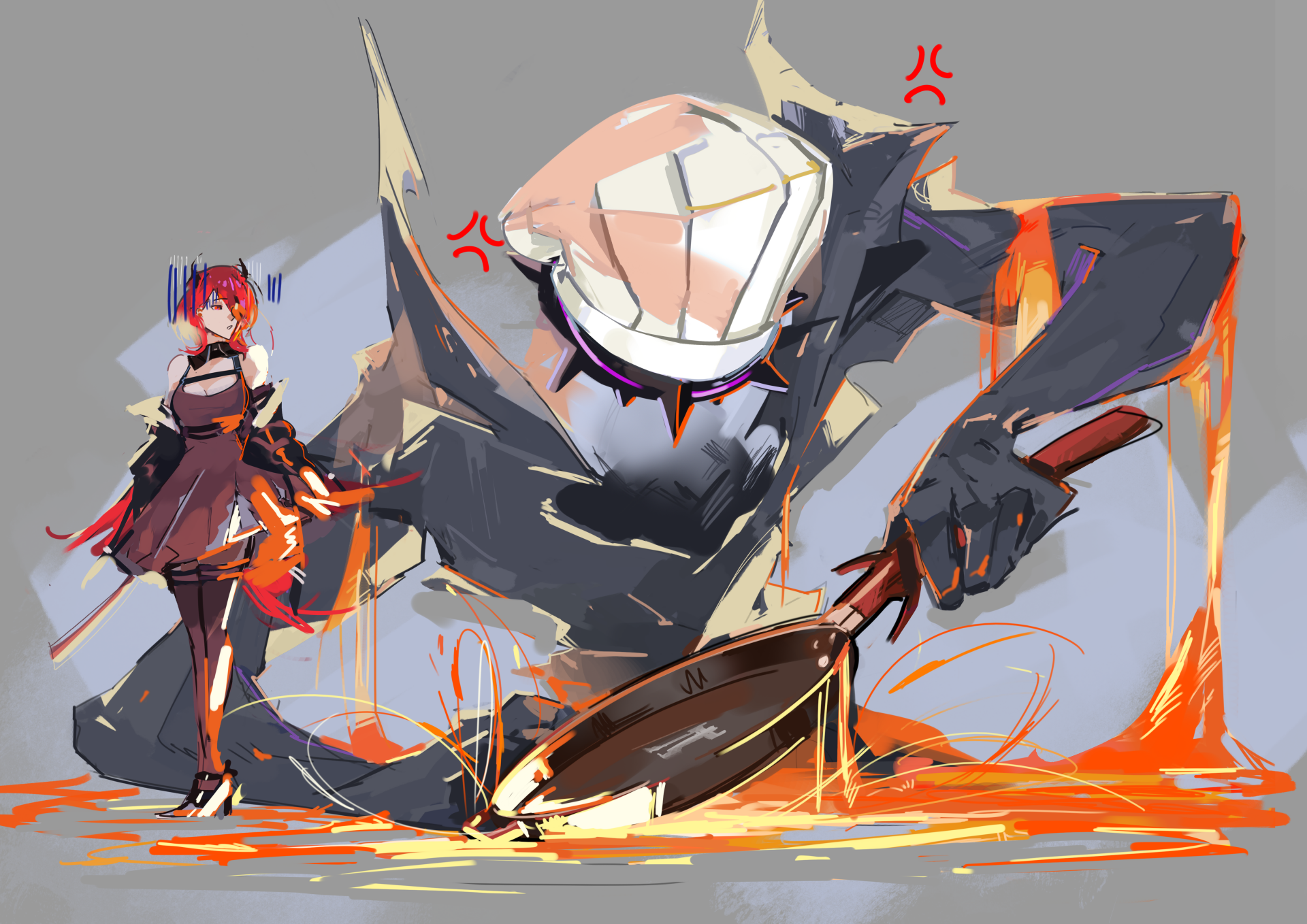 Download Surtr (Arknights) Video Game Arknights 4k Ultra HD Wallpaper