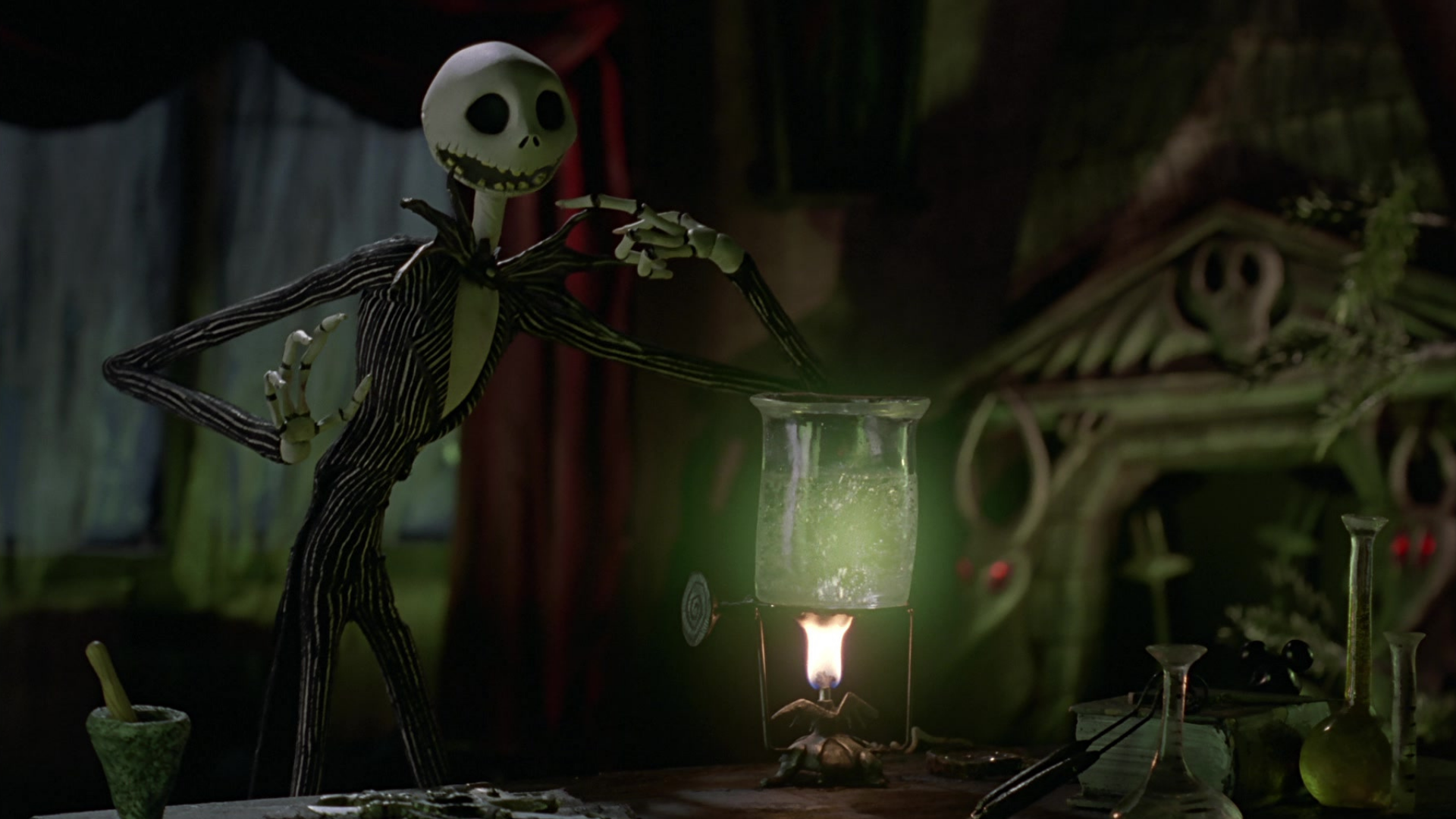 Download Jack Skellington Movie The Nightmare Before Christmas HD Wallpaper