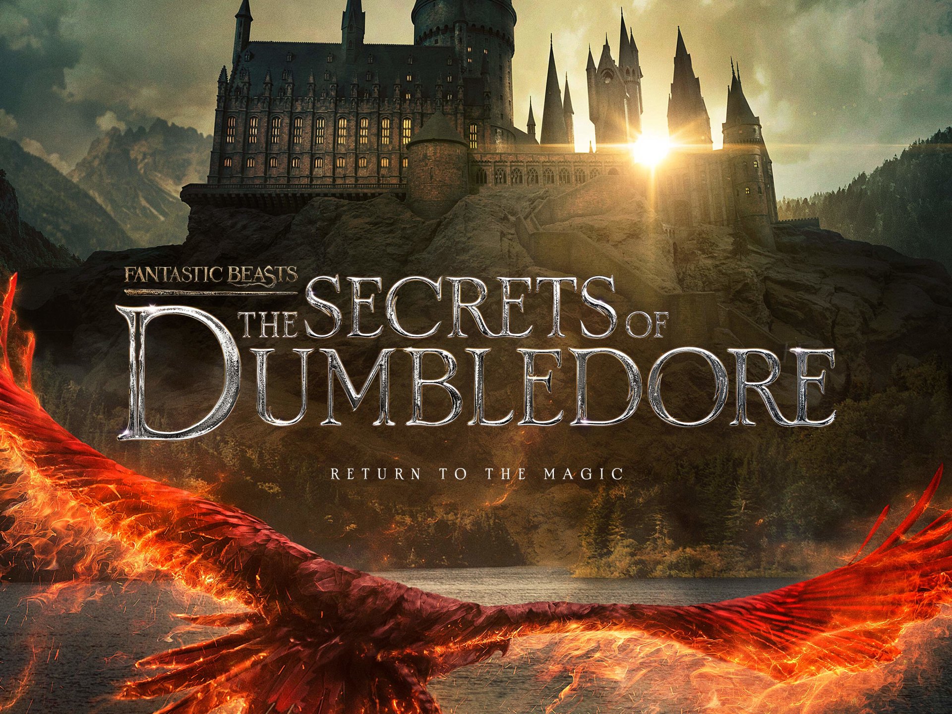 Download Phoenix Movie Fantastic Beasts: The Secrets Of Dumbledore HD Wallpaper
