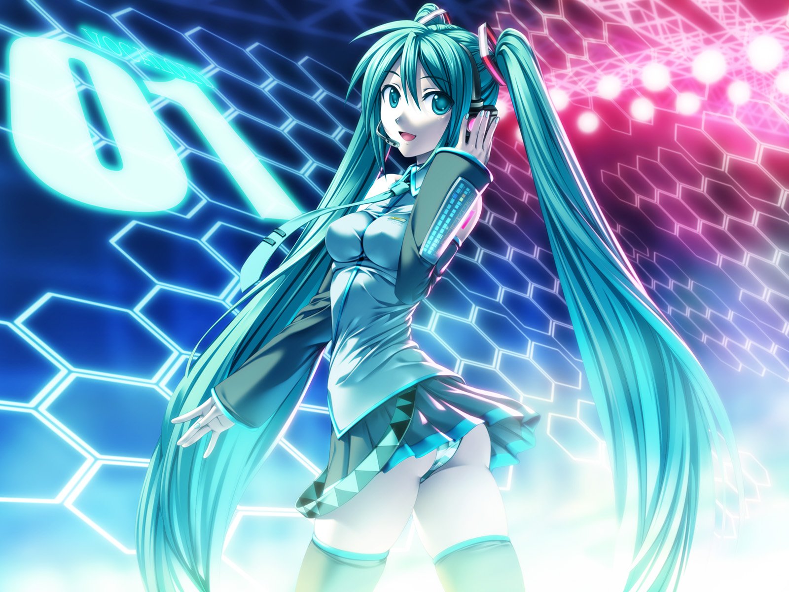 Hatsune Miku HD Anime Vocaloid Wallpaper