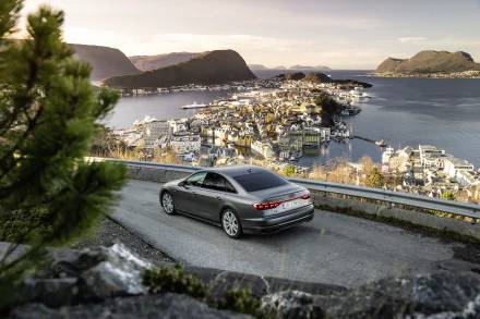 Audi A8 quattro S line vehicle Audi A8 HD Desktop Wallpaper | Background Image