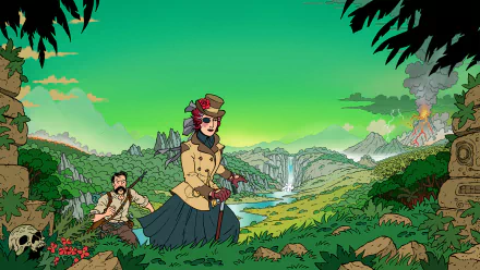 video game Curious Expedition 2 HD Desktop Wallpaper | Background Image