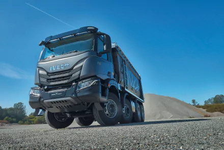 dump truck vehicle Iveco HD Desktop Wallpaper | Background Image