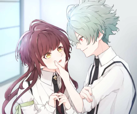 Sasazuka Takeru Hoshino Ichika video game Collar x Malice HD Desktop Wallpaper | Background Image