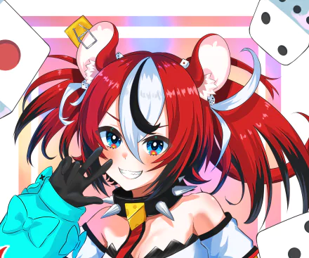 hololive Hakos Baelz Anime Virtual Youtuber HD Desktop Wallpaper | Background Image