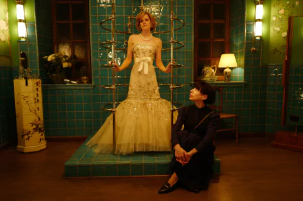 Kristen Stewart movie Spencer HD Desktop Wallpaper | Background Image