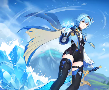 Eula (Genshin Impact) video game Genshin Impact HD Desktop Wallpaper | Background Image