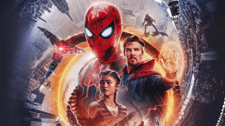 Green Goblin Michelle 'MJ' Jones Zendaya Benedict Cumberbatch Doctor Strange spider man movie Spider-Man: No Way Home HD Desktop Wallpaper | Background Image