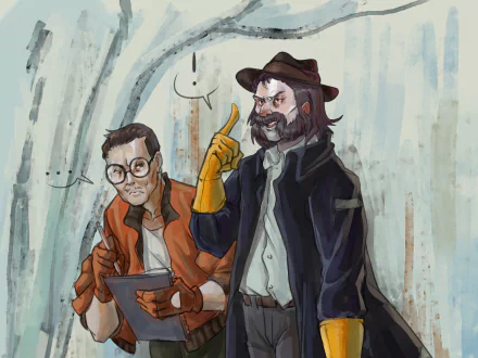 video game Disco Elysium HD Desktop Wallpaper | Background Image