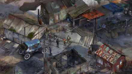 video game Disco Elysium HD Desktop Wallpaper | Background Image
