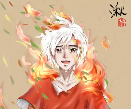 Anime Big Fish & Begonia HD Desktop Wallpaper | Background Image