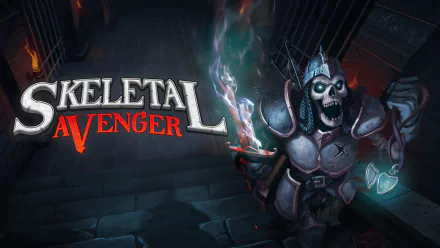 video game Skeletal Avenger HD Desktop Wallpaper | Background Image