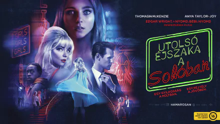 Matt Smith Thomasin McKenzie Anya Taylor-Joy movie Last Night in Soho HD Desktop Wallpaper | Background Image