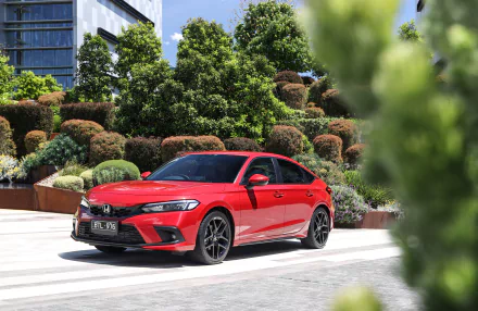 compact car Honda Civic Hatchback VTi LX vehicle Honda Civic Hatchback HD Desktop Wallpaper | Background Image
