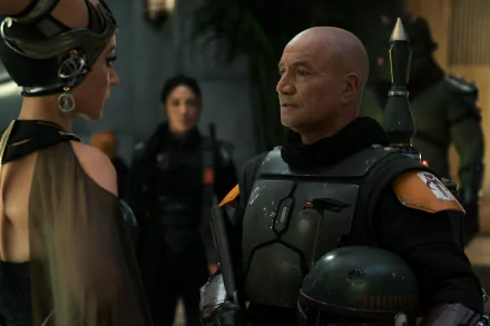 Boba Fett Temuera Morrison TV Show The Book of Boba Fett HD Desktop Wallpaper | Background Image