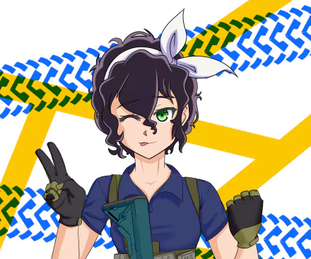 Onsa Amano Anime Bakuon!! HD Desktop Wallpaper | Background Image