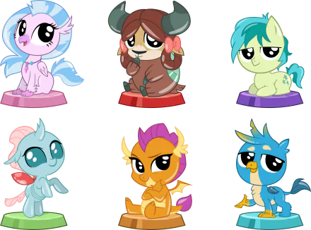 Silverstream (My Little Pony: Friendship is Magic) Sandbar (My Little Pony) Yona (My Little Pony) Ocellus (My Little Pony) Gallus (My Little Pony) Smolder (My Little Pony) video game My Little Pony Pocket Ponies HD Desktop Wallpaper | Background Image