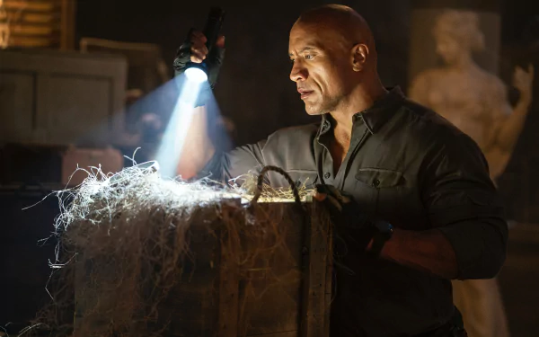 Dwayne Johnson movie Red Notice HD Desktop Wallpaper | Background Image