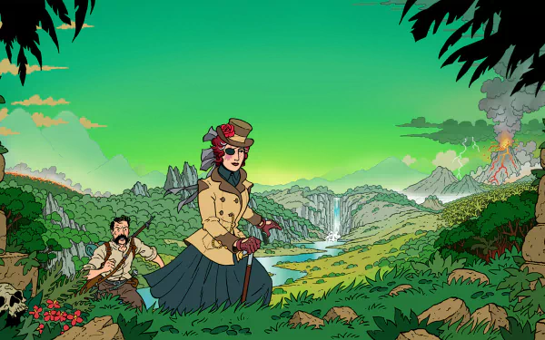 video game Curious Expedition 2 HD Desktop Wallpaper | Background Image