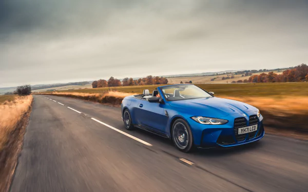 cabriolet BMW M4 Competition M xDrive Cabrio vehicle BMW M4 Competition HD Desktop Wallpaper | Background Image