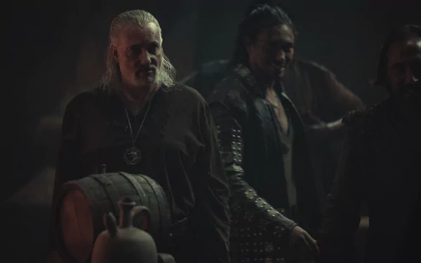 Kim Bodnia TV Show The Witcher HD Desktop Wallpaper | Background Image