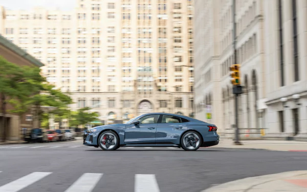 electric car vehicle Audi RS e-Tron GT HD Desktop Wallpaper | Background Image