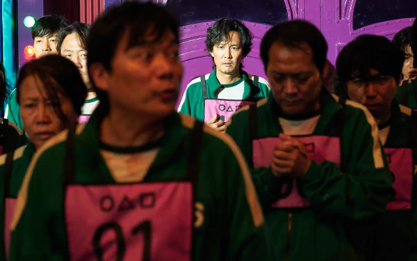 Lee Jung-jae TV Show Squid Game HD Desktop Wallpaper | Background Image