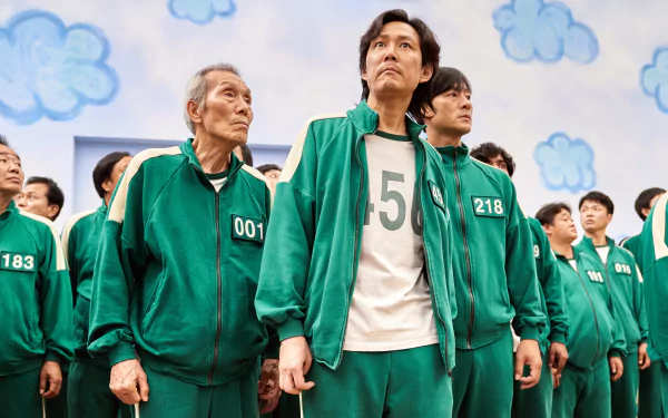 O Yeong-su Lee Jung-jae TV Show Squid Game HD Desktop Wallpaper | Background Image