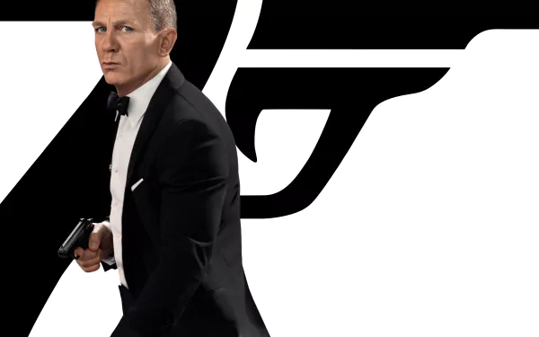 Daniel Craig James Bond movie No Time to Die HD Desktop Wallpaper | Background Image