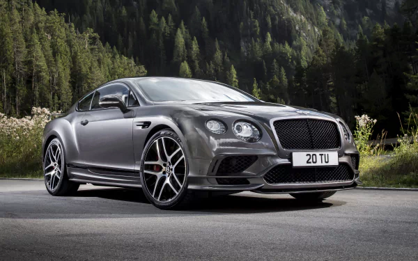 silver car vehicle Bentley Continental HD Desktop Wallpaper | Background Image