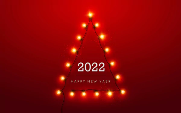 Happy New Year holiday New Year 2022 HD Desktop Wallpaper | Background Image