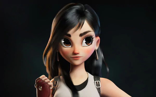 Tifa Lockhart video game Final Fantasy HD Desktop Wallpaper | Background Image