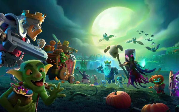 video game Clash of Clans HD Desktop Wallpaper | Background Image