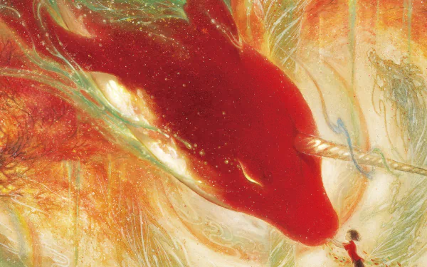 Anime Big Fish & Begonia HD Desktop Wallpaper | Background Image