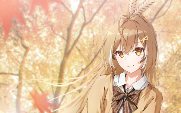 hololive Nanashi Mumei Anime Virtual Youtuber HD Desktop Wallpaper | Background Image