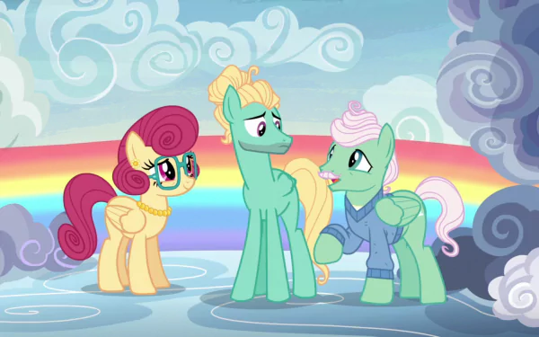 Gentle Breeze Posey Shy Zephyr Breeze TV Show My Little Pony: Friendship Is Magic HD Desktop Wallpaper | Background Image