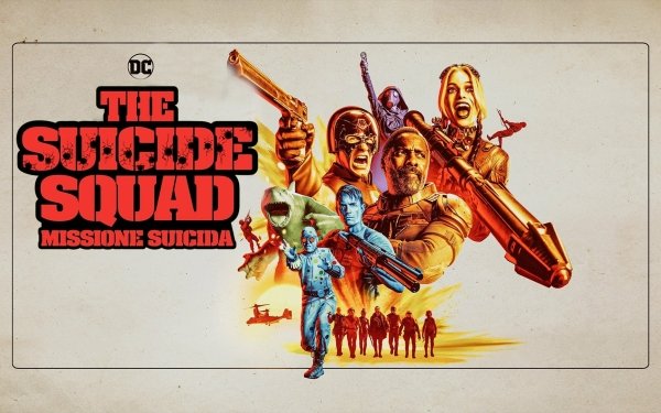Movie The Suicide Squad Suicide Squad Bloodsport Harley Quinn Idris Elba Joel Kinnaman John Cena Margot Robbie Peacemaker Rick Flag King Shark HD Wallpaper | Background Image