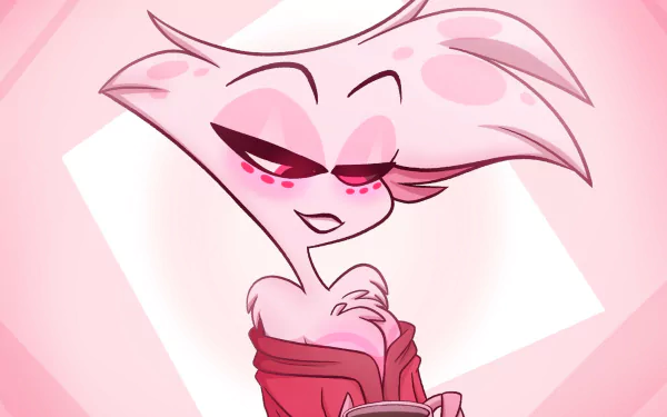 Angel Dust (Hazbin Hotel) TV Show Hazbin Hotel HD Desktop Wallpaper | Background Image