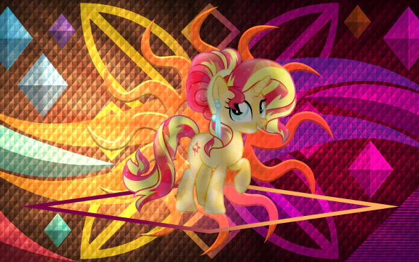 Sunset Shimmer TV Show My Little Pony: Friendship Is Magic HD Desktop Wallpaper | Background Image