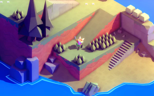 video game Tunic HD Desktop Wallpaper | Background Image