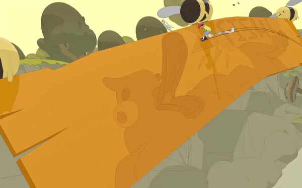 video game OlliOlli World HD Desktop Wallpaper | Background Image