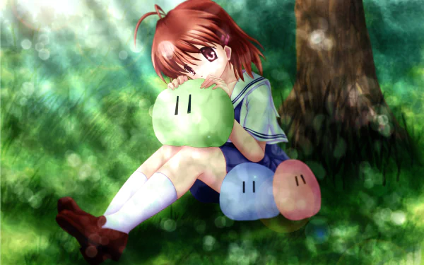 Dango (Clannad) Nagisa Furukawa Anime Clannad HD Desktop Wallpaper | Background Image